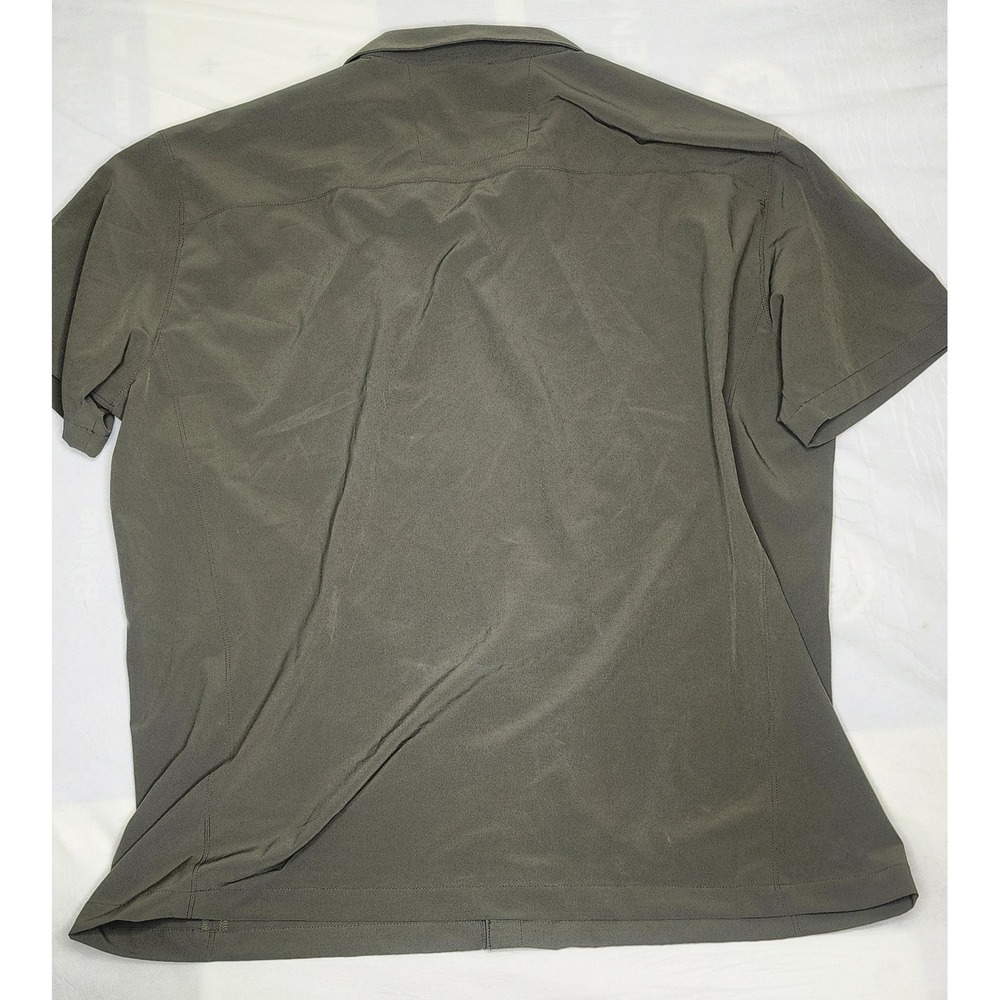 (2) Kuhl Mens‎ XXL Short Sleeve Button Up TuffleX Shirts Green Hiking Outdoor - Picture 7 of 11